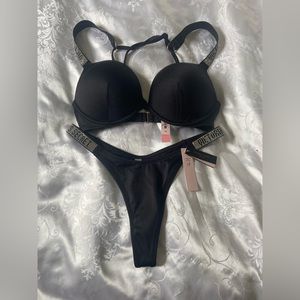 Victoria’s secret shine strap push up bikini